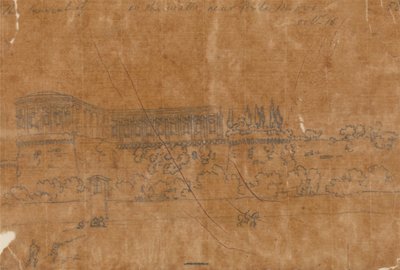 Convent near Ponte Nuovo, October 16 by John Robert Cozens